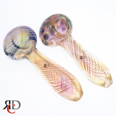 GLASS PIPE SWIRL ART GP5588 1CT GLASS PIPE SWIRL ART GP5588 1CT